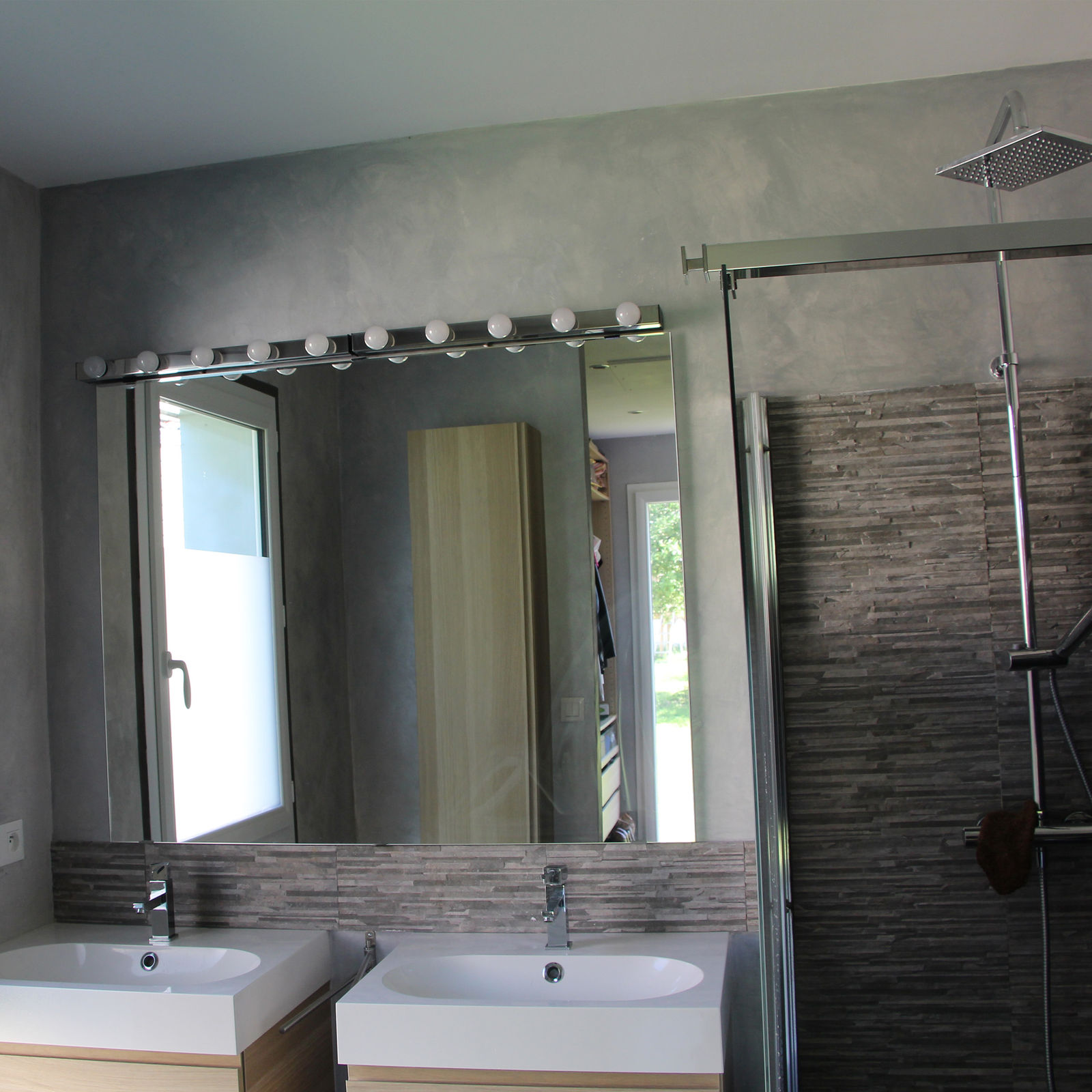 stuc salle de bain